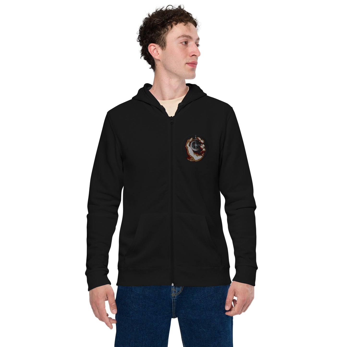 Lost Tribe Unisex basic zip hoodie