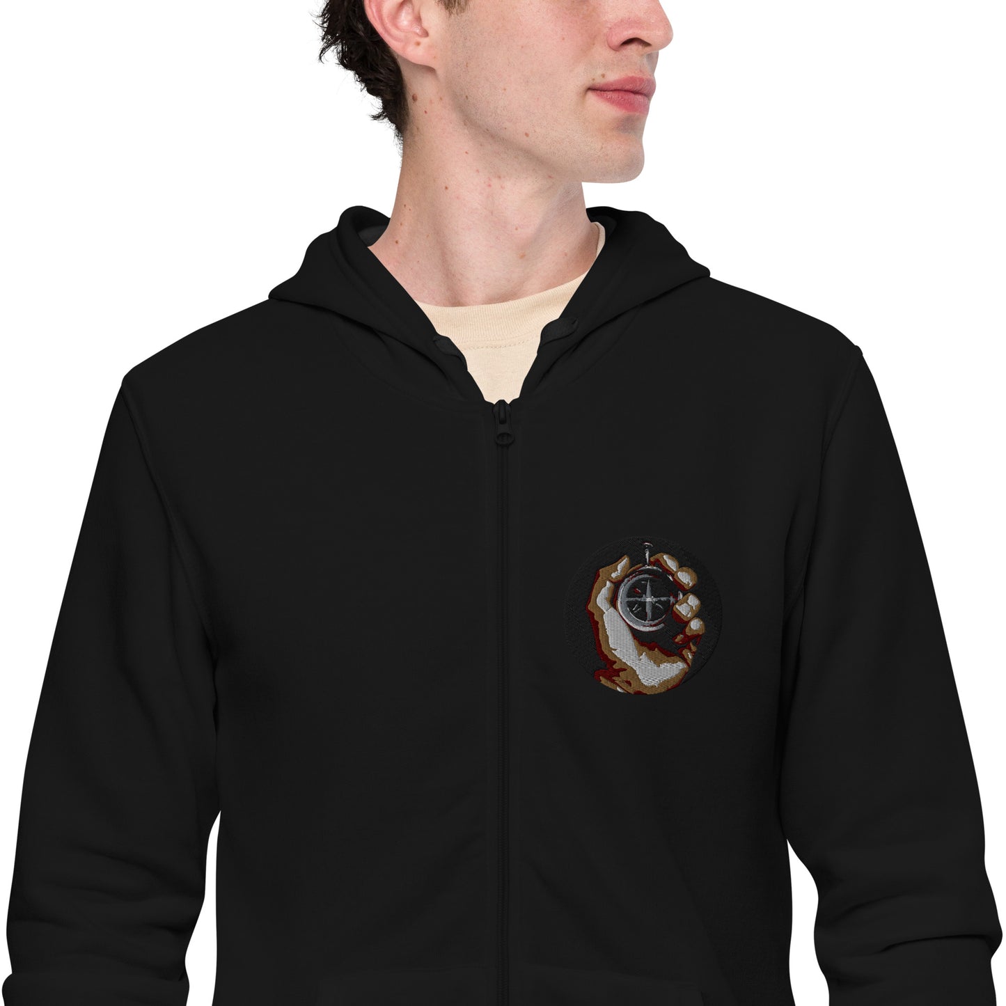 Lost Tribe Unisex basic zip hoodie