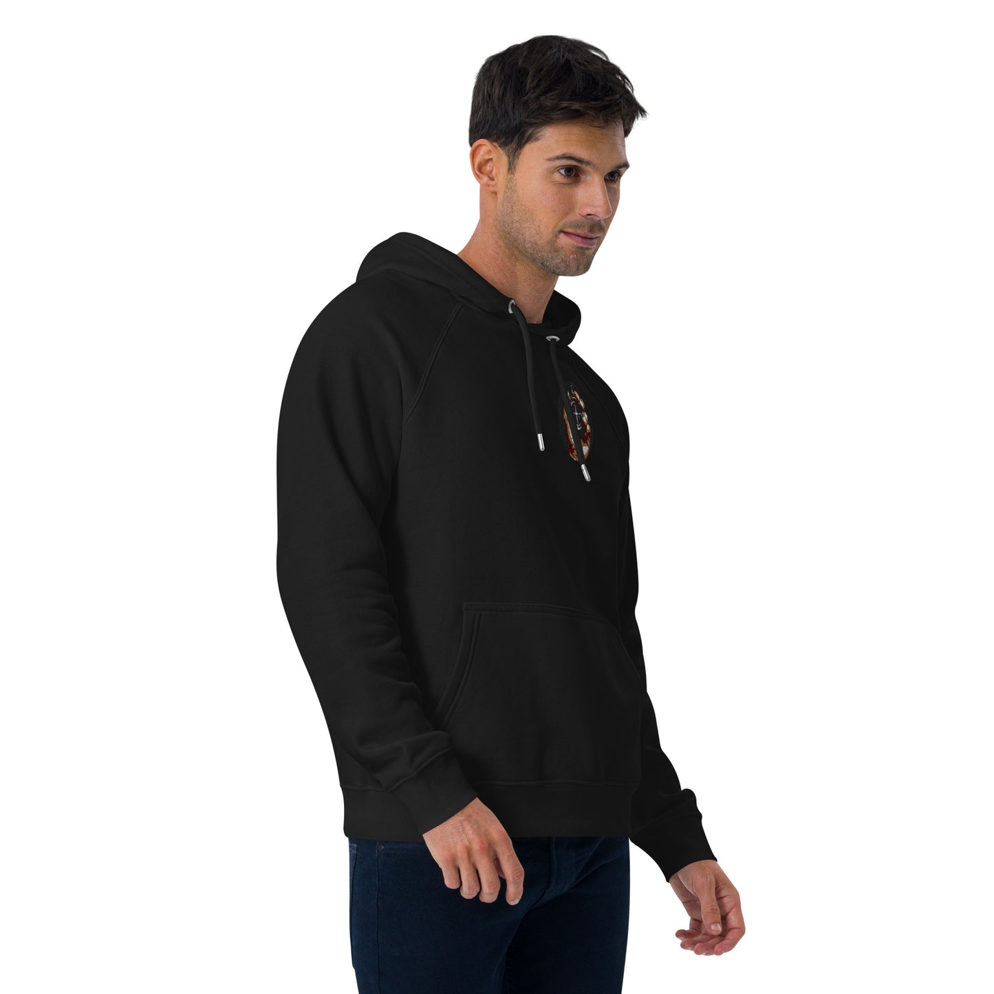 Lost Tribe Unisex eco raglan hoodie