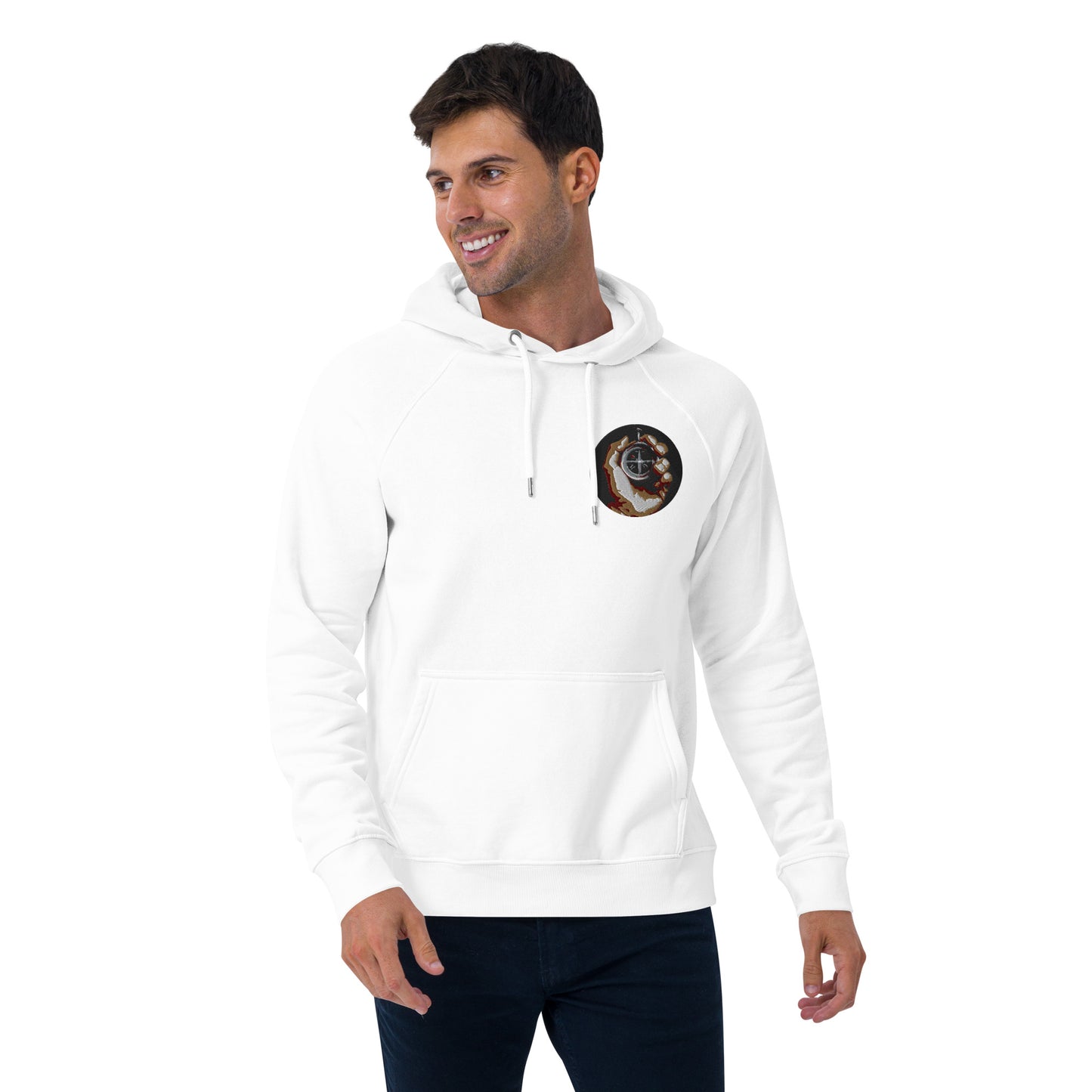 Lost Tribe Unisex eco raglan hoodie